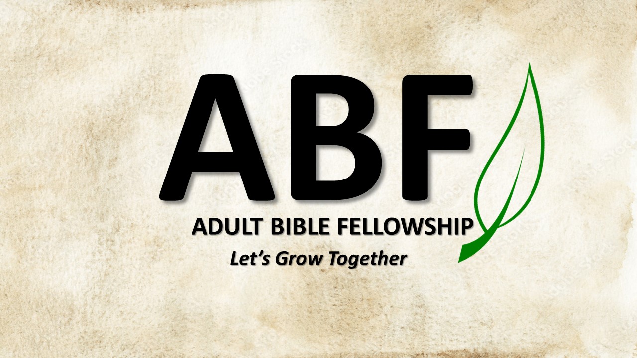 Adult Bible Fellowship (ABF) Banner