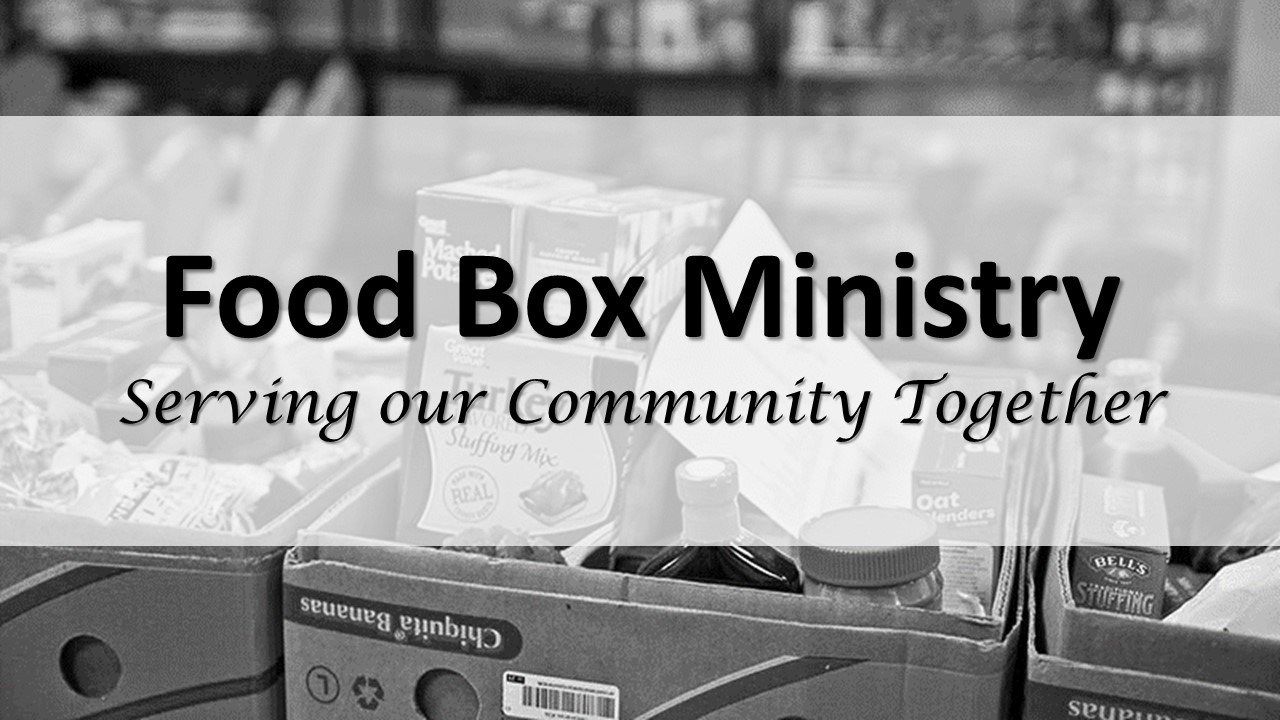 Food Box Ministry Banner